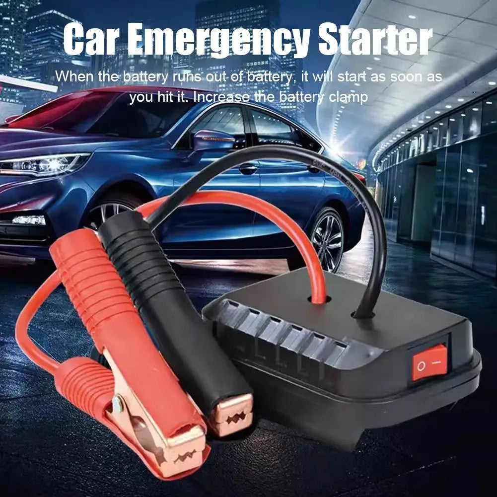 Convertidor, Cargador,Arrancador de Emergencia para Coche, Compatible con Baterías de Litio Makita, Accesorios de Arranque