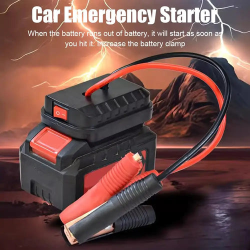 Convertidor, Cargador,Arrancador de Emergencia para Coche, Compatible con Baterías de Litio Makita, Accesorios de Arranque