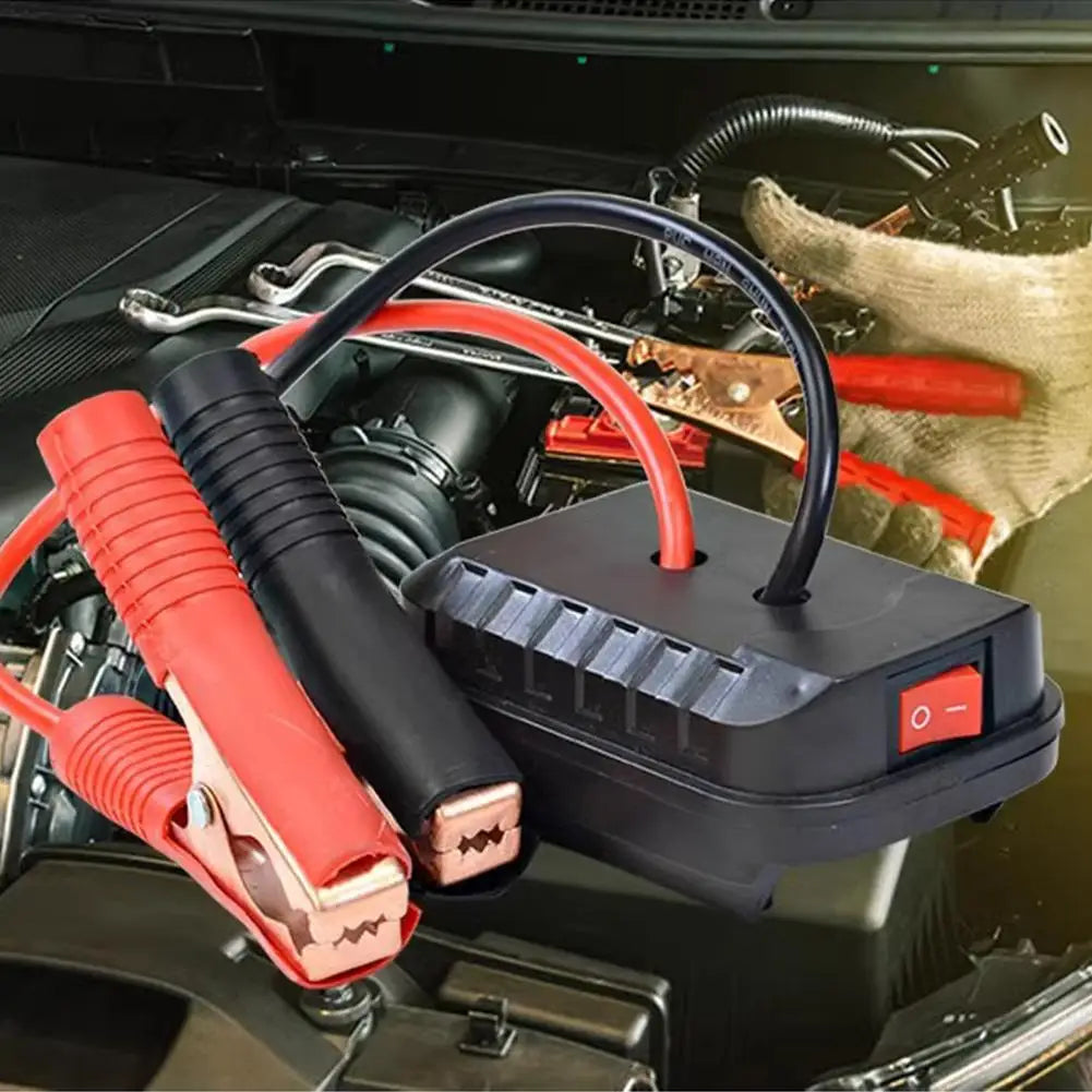Convertidor, Cargador,Arrancador de Emergencia para Coche, Compatible con Baterías de Litio Makita, Accesorios de Arranque